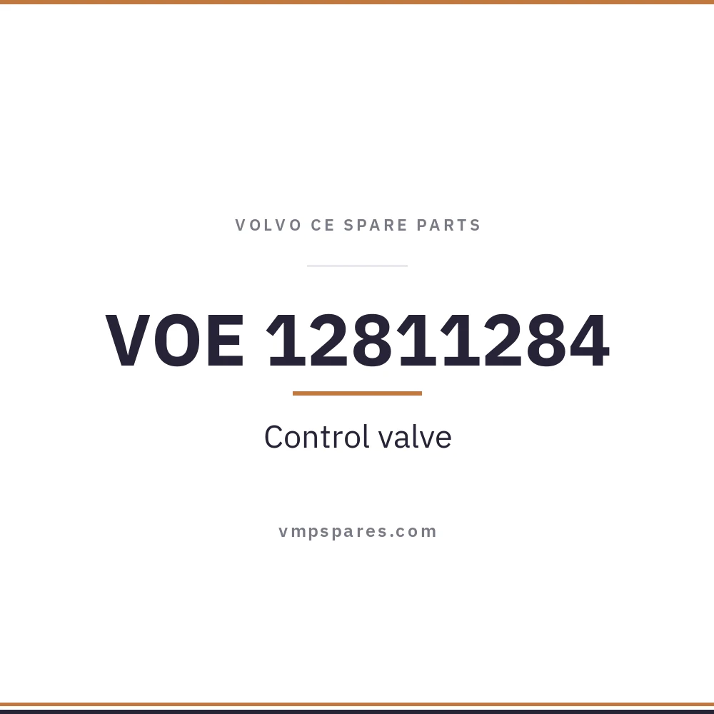 VOE 12811284 – Control valve