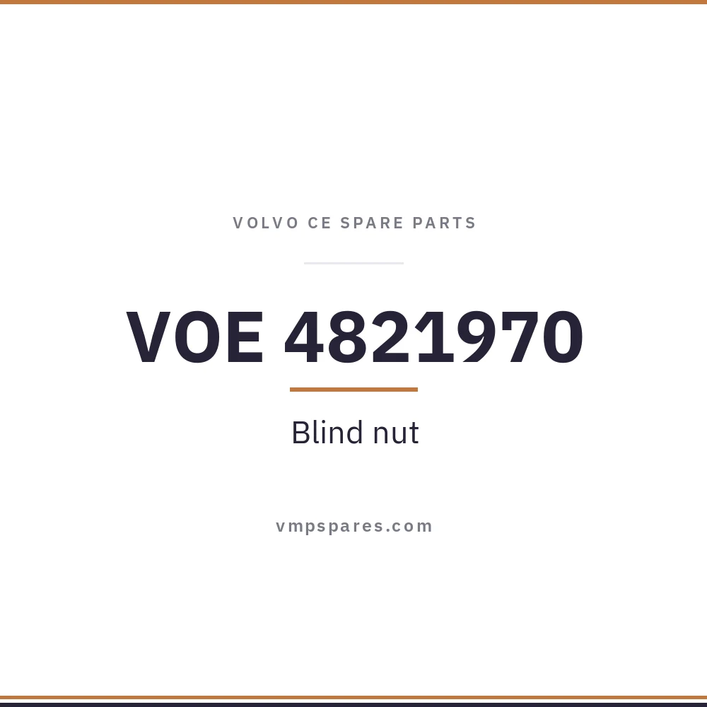 VOE 4821970 – Blind nut