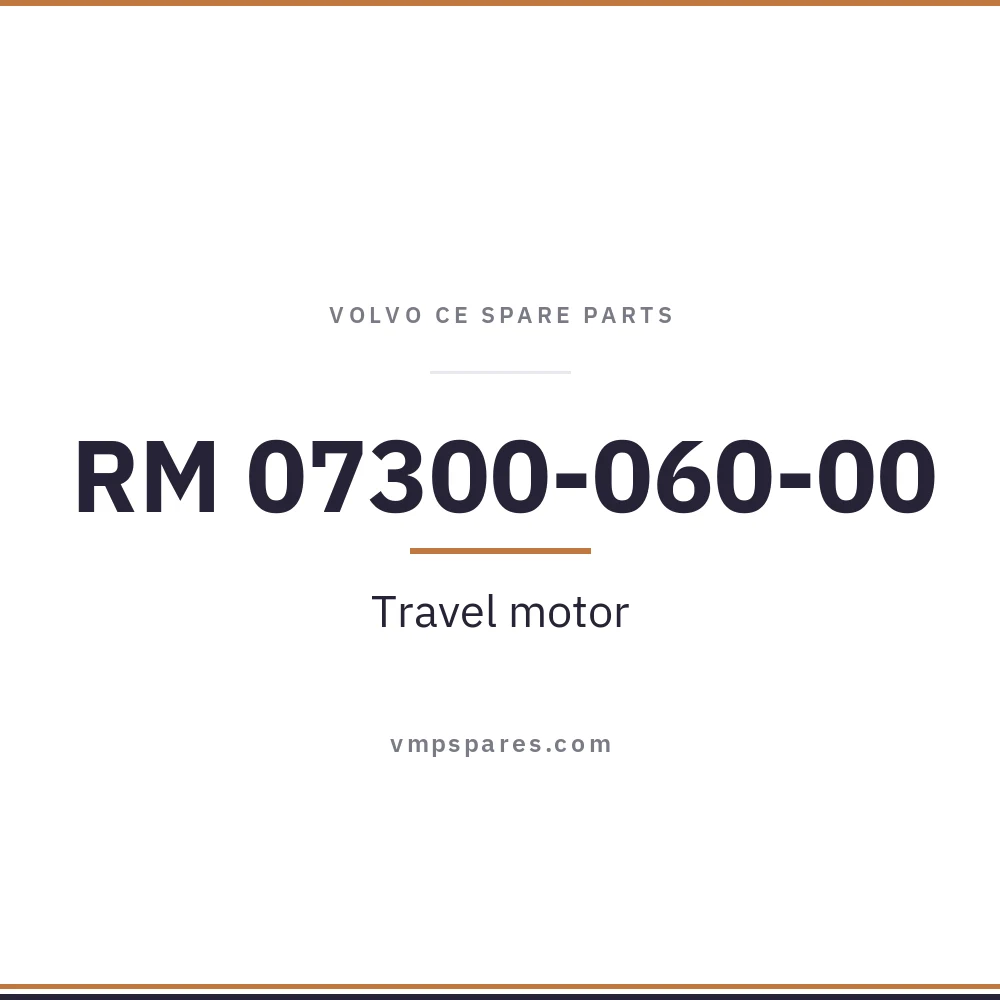 RM 07300-060-00 – Travel motor