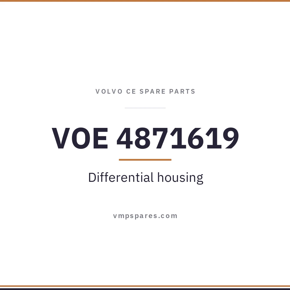 VOE 4871619 – Differential housing