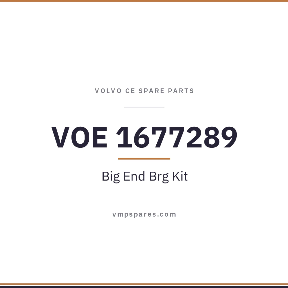 VOE 1677289 – Big End Brg Kit