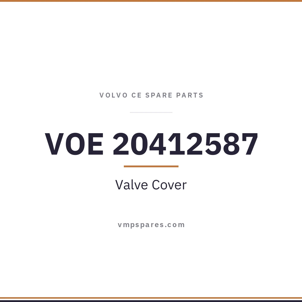 VOE 20412587 – Valve Cover