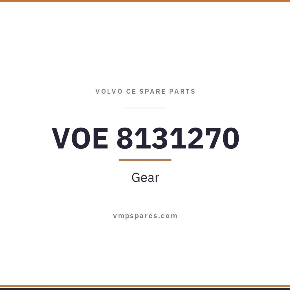 VOE 8131270 – Gear