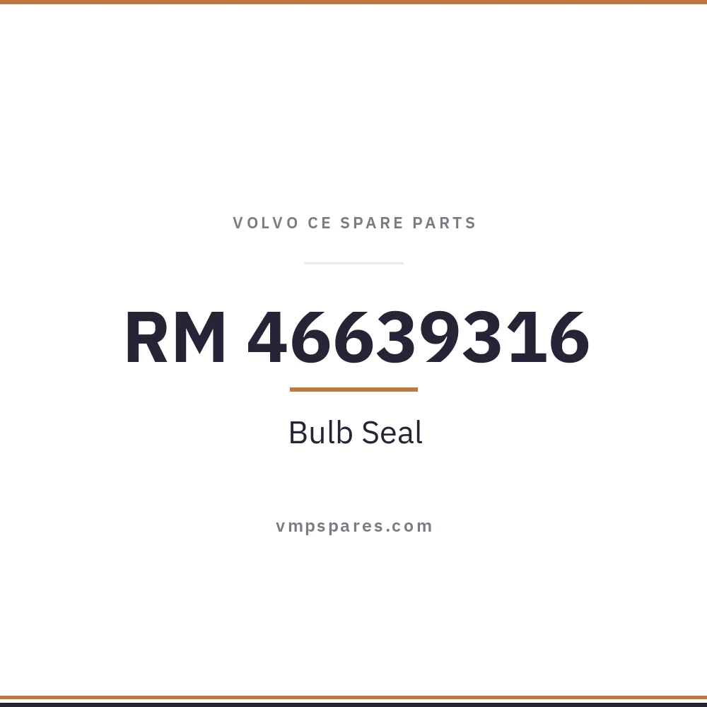 RM 46639316 – Bulb Seal
