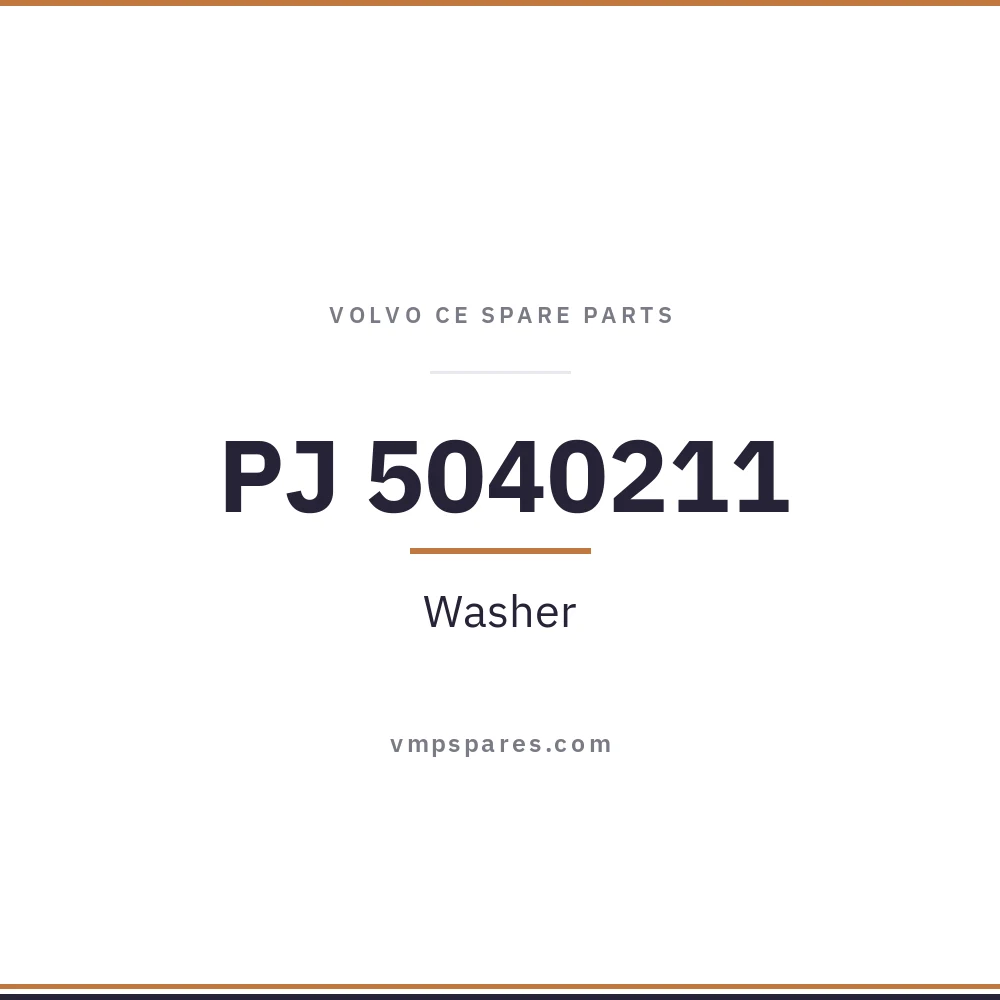 PJ 5040211 – Washer