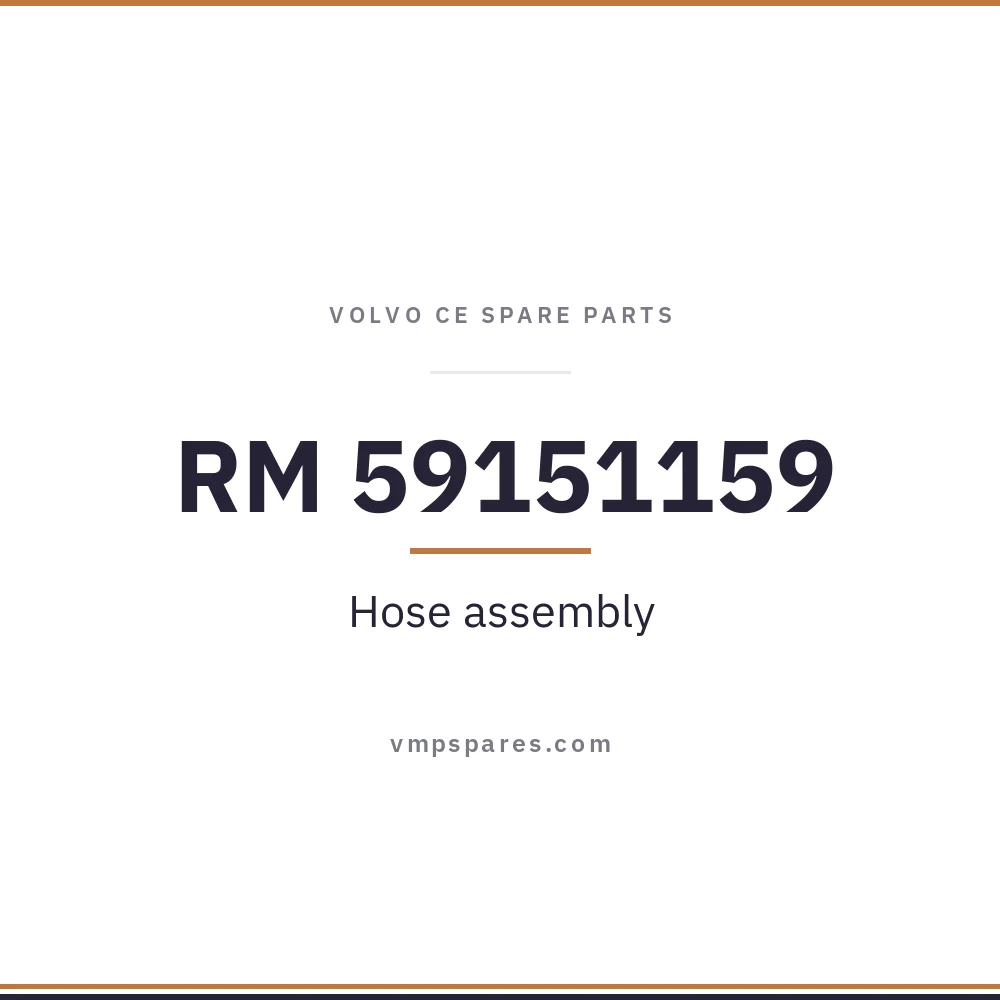 RM 59151159 – Hose assembly