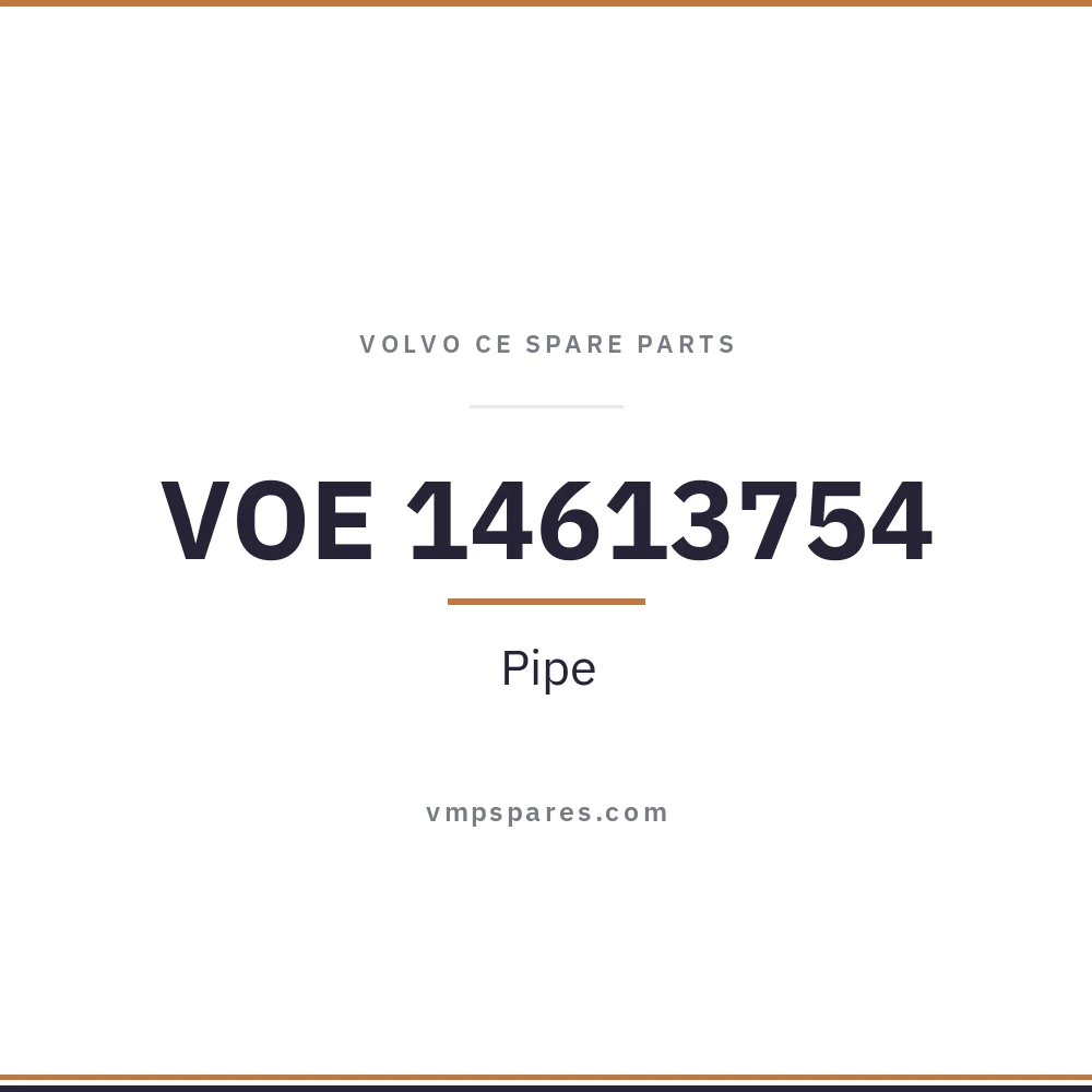 VOE 14613754 – Pipe