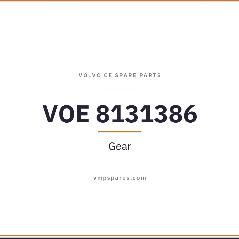 VOE 8131386 – Gear