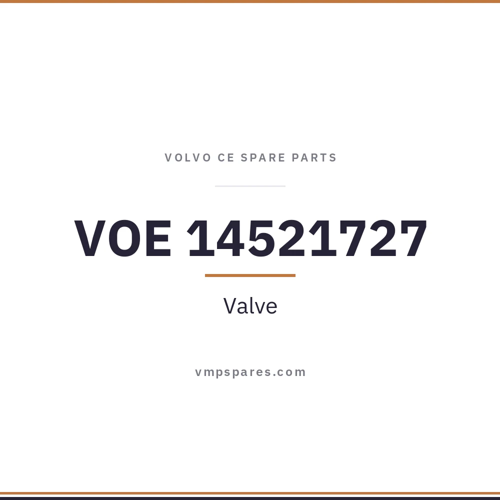 VOE 14521727 – Valve