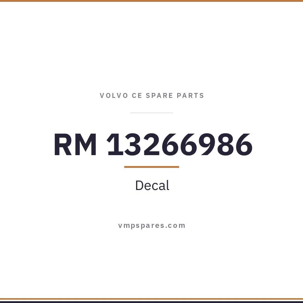 RM 13266986 – Decal