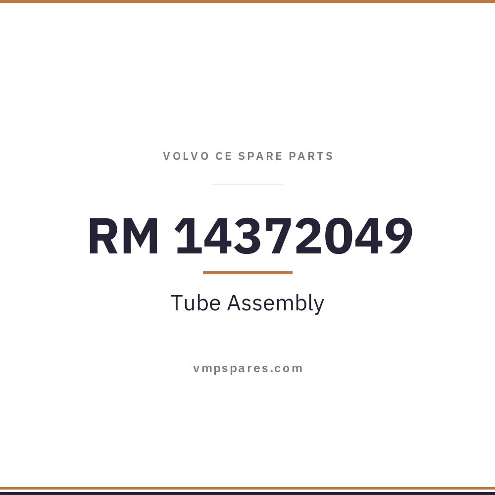 RM 14372049 – Tube Assembly