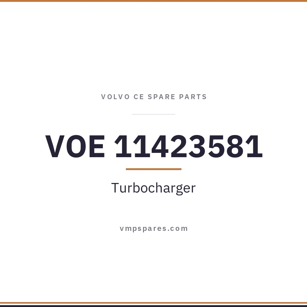 VOE 11423581 – Turbocharger