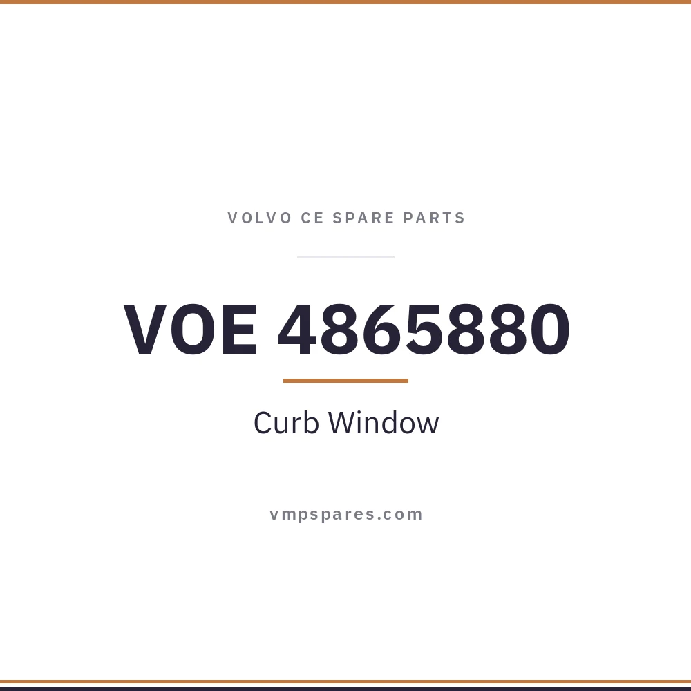 VOE 4865880 – Curb Window
