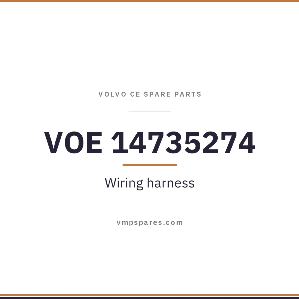VOE 14735274 – Wiring harness
