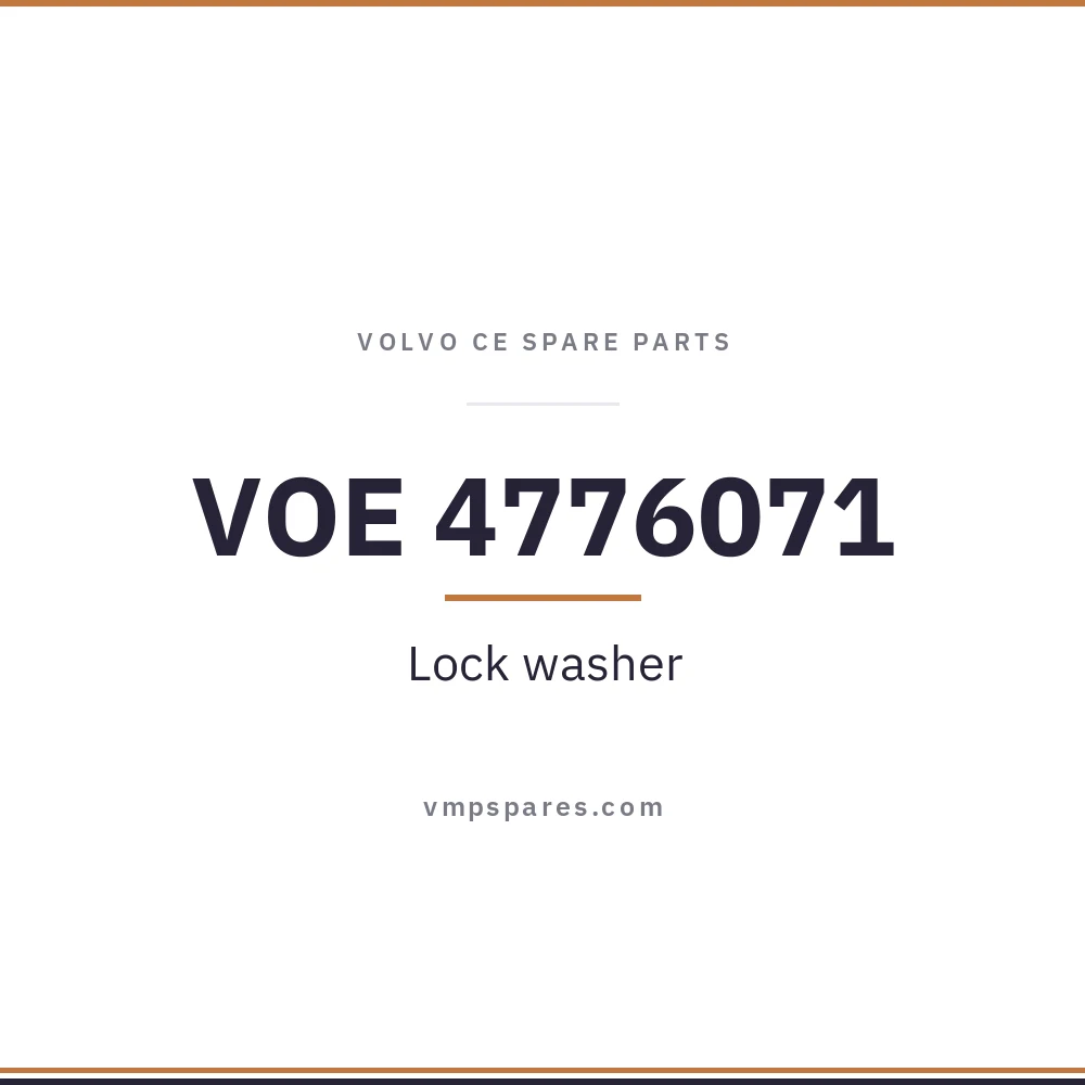 VOE 4776071 – Lock washer