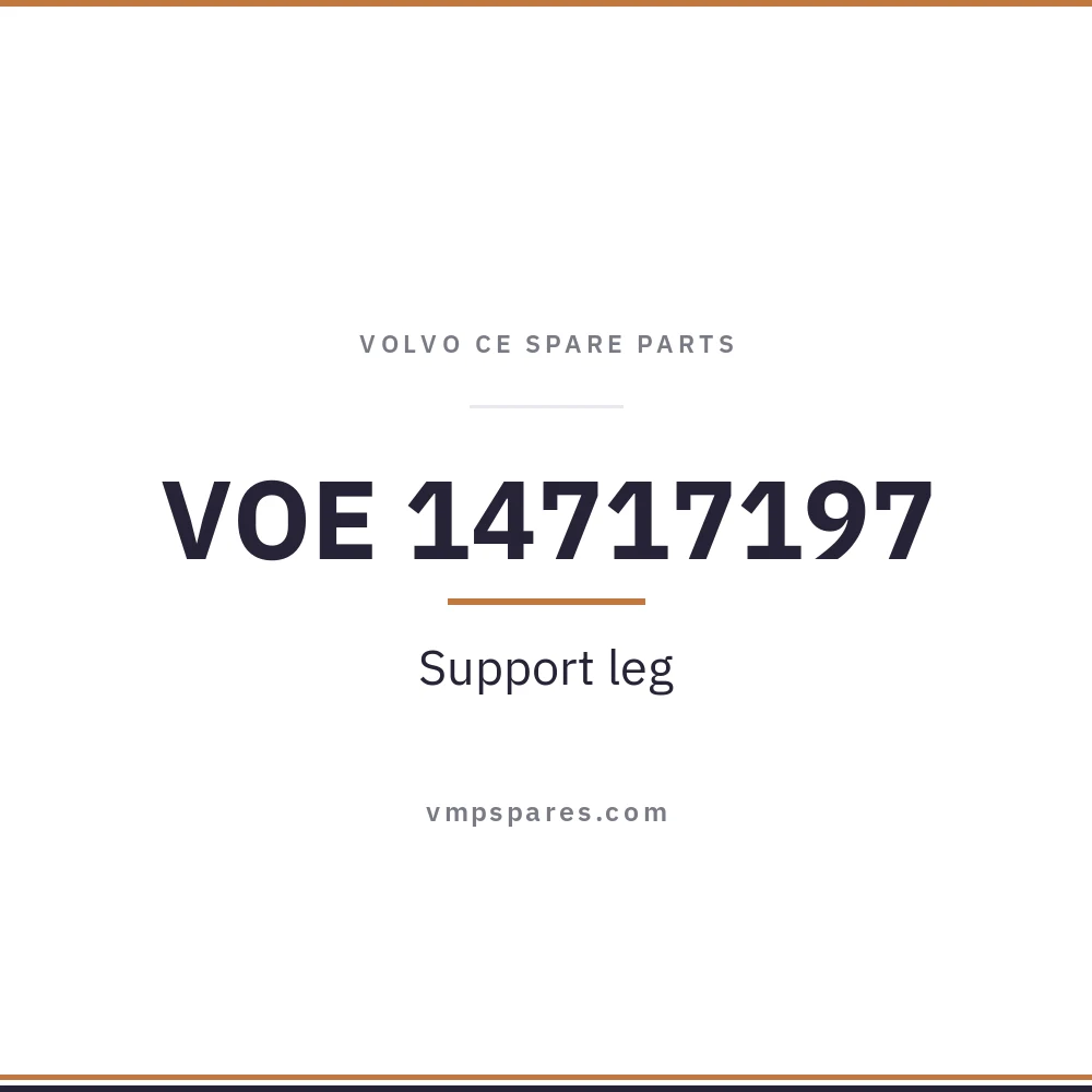 VOE 14717197 – Support leg
