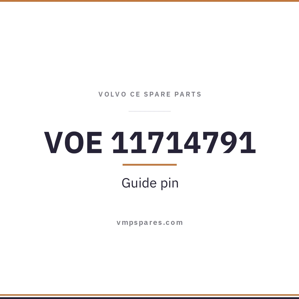 VOE 11714791 – Guide pin