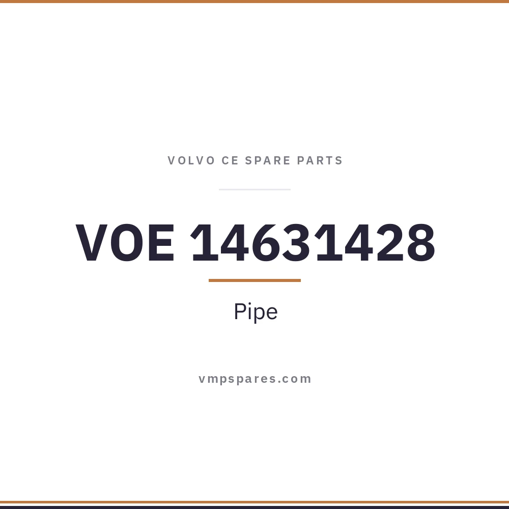 VOE 14631428 – Pipe