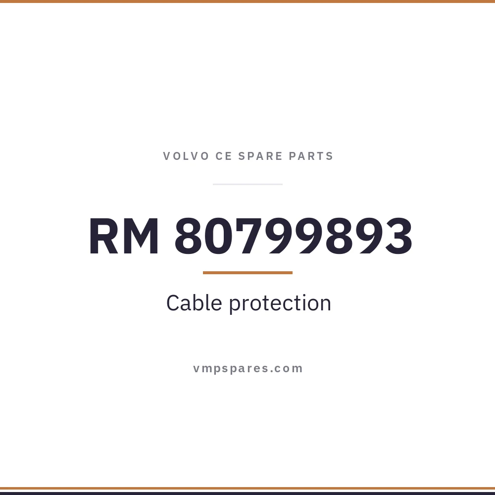 RM 80799893 – Cable protection