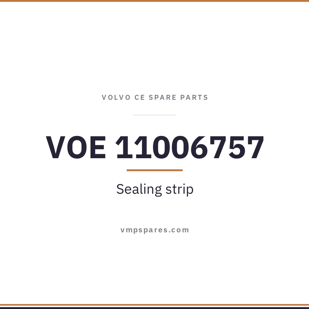 VOE 11006757 – Sealing strip