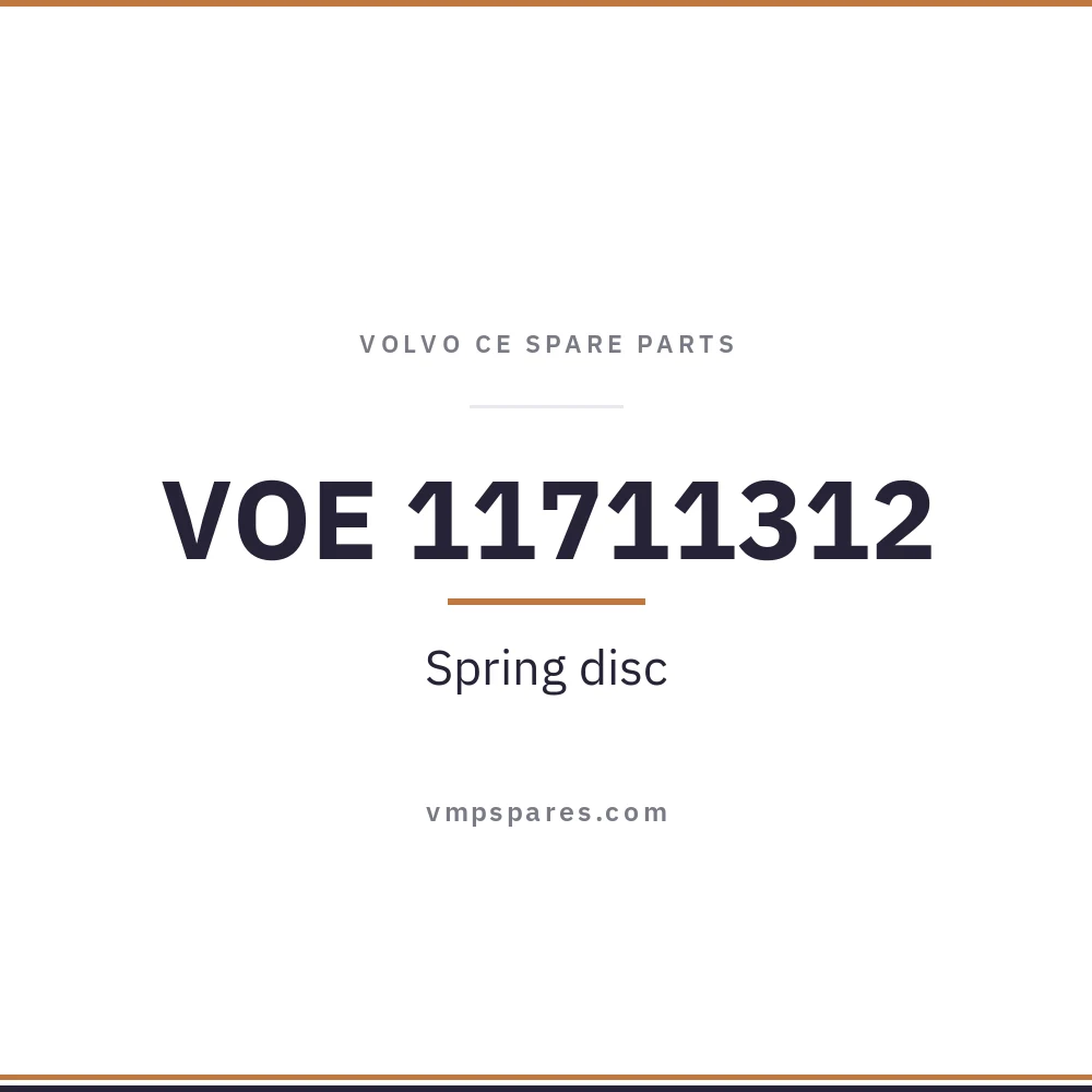 VOE 11711312 – Spring disc