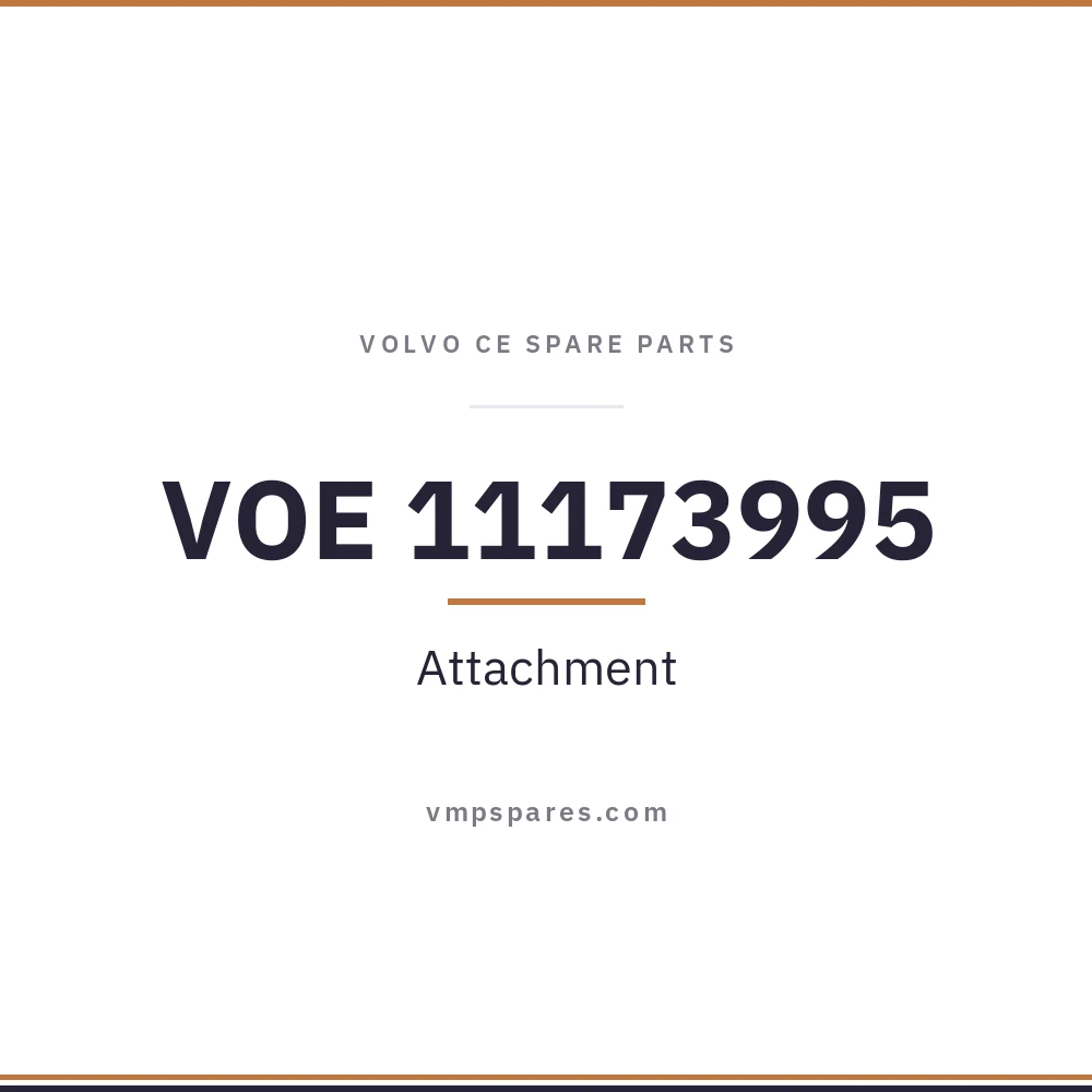 VOE 11173995 – Attachment