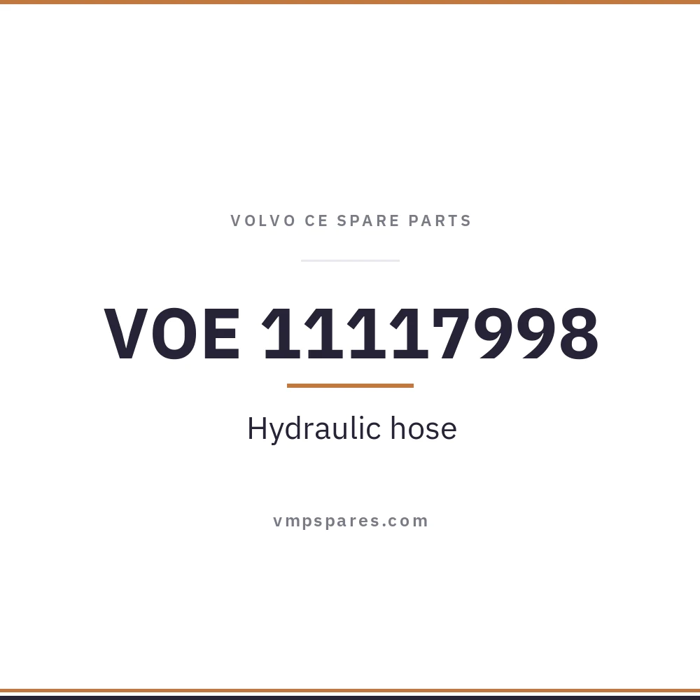VOE 11117998 – Hydraulic hose