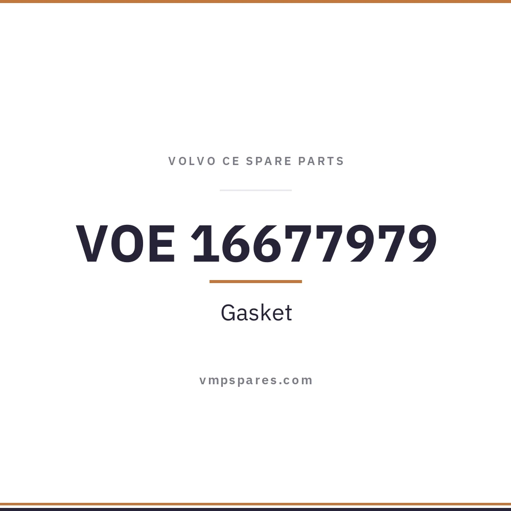 VOE 16677979 – Gasket