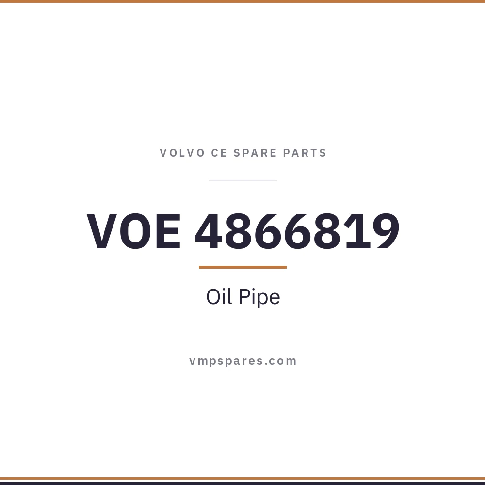 VOE 4866819 – Oil Pipe