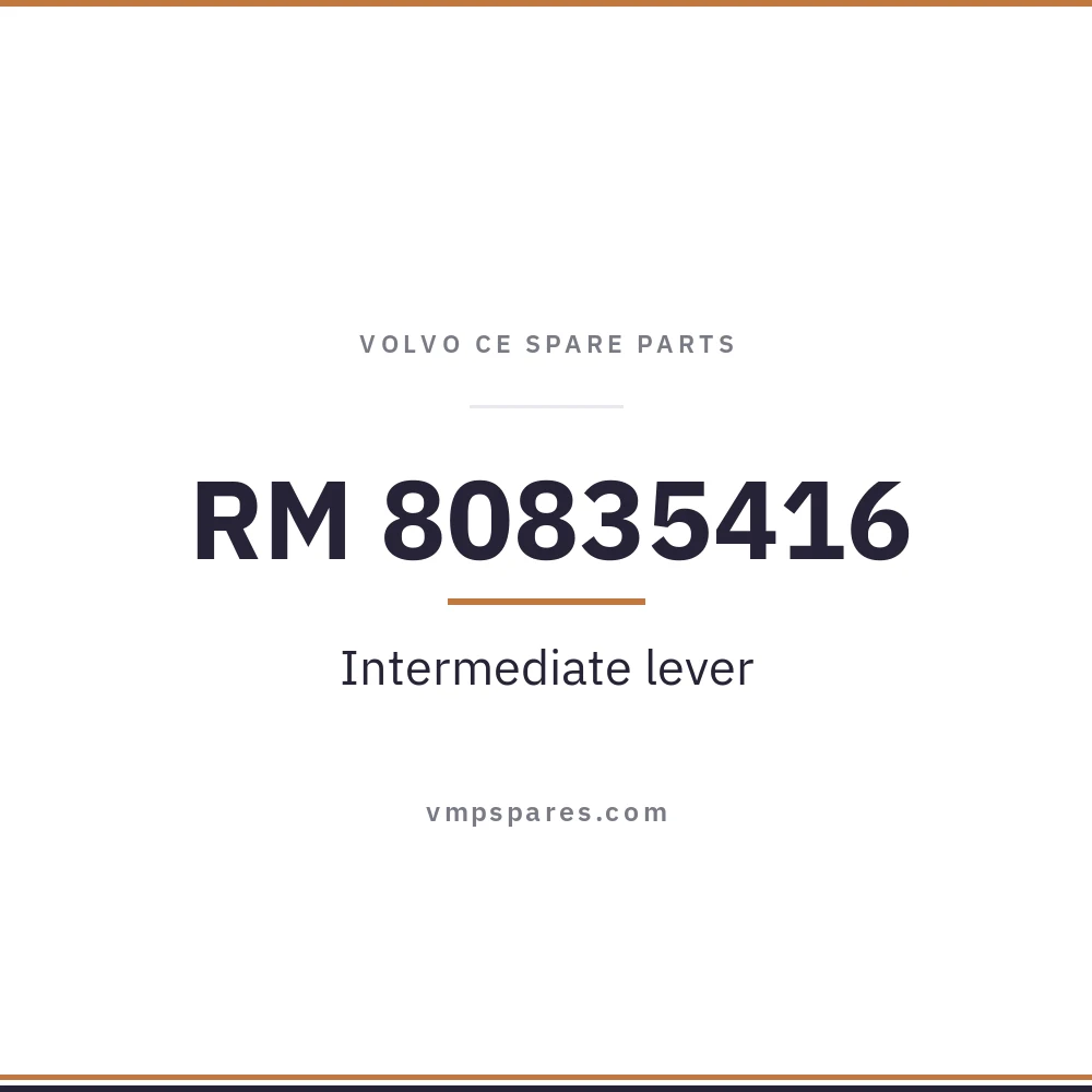 RM 80835416 – Intermediate lever