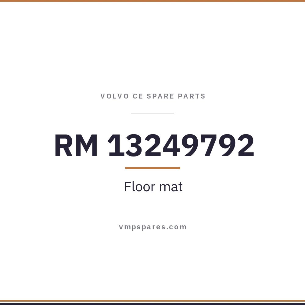 RM 13249792 – Floor mat