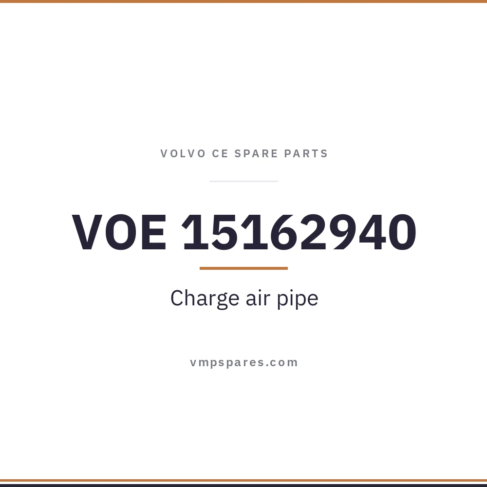 VOE 15162940 – Charge air pipe