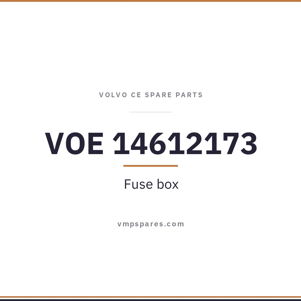 VOE 14612173 – Fuse box