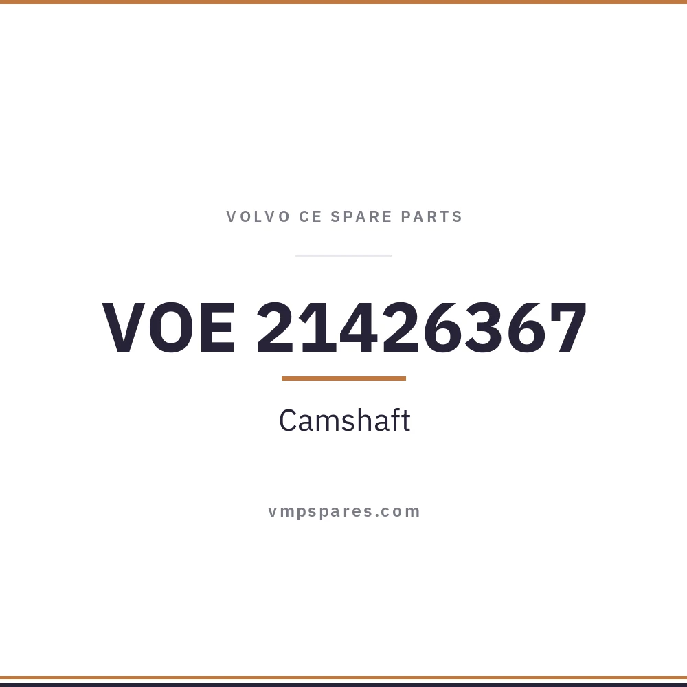 VOE 21426367 – Camshaft