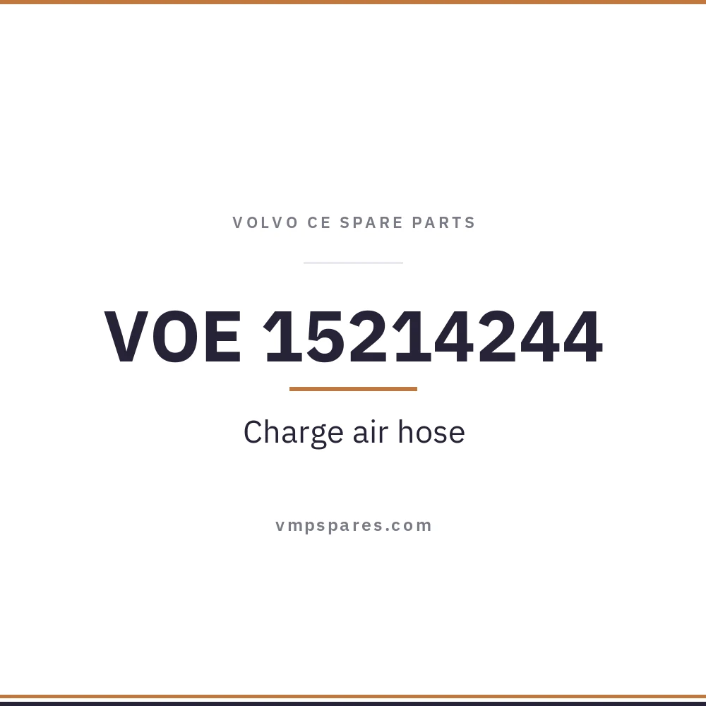 VOE 15214244 – Charge air hose