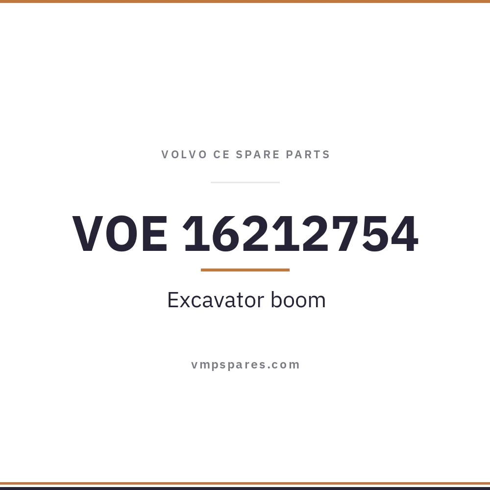 VOE 16212754 – Excavator boom