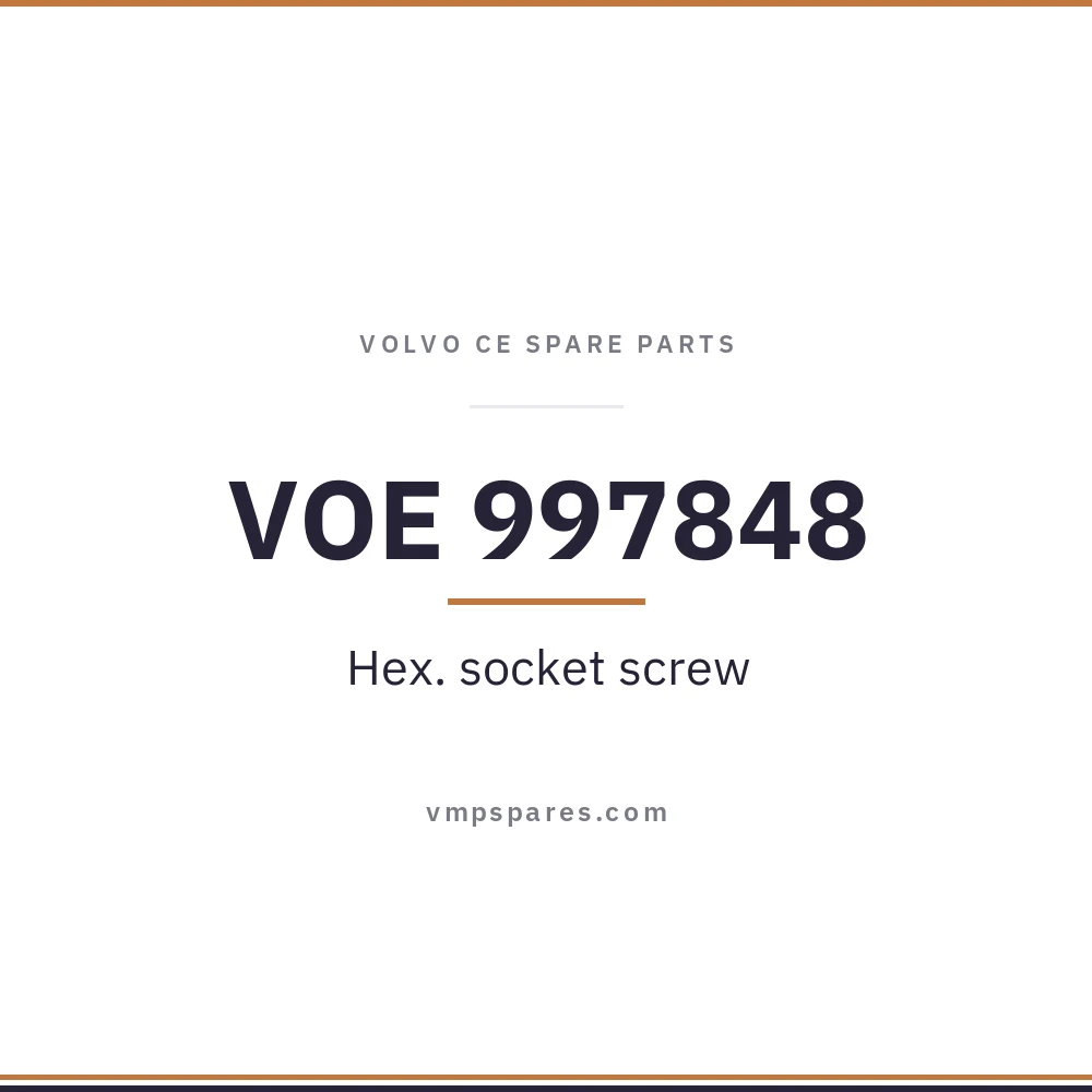 VOE 997848 – Hex. socket screw