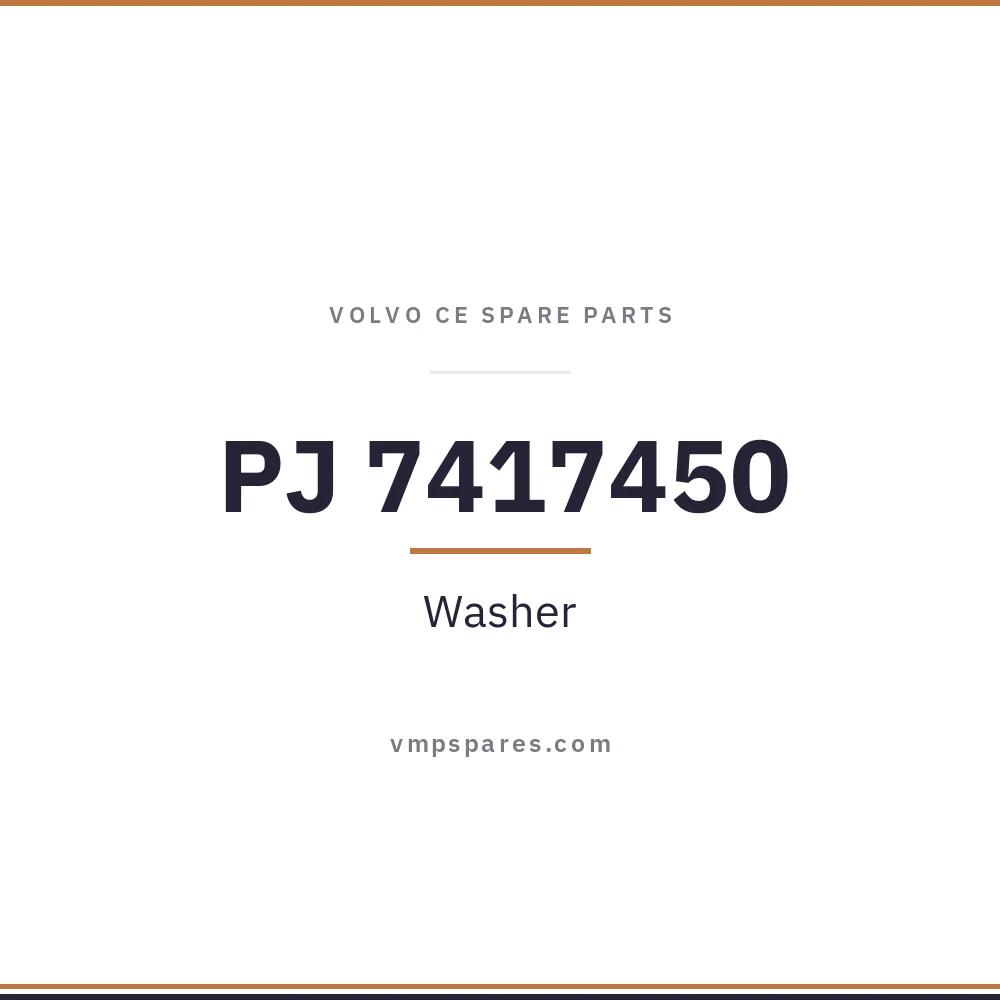PJ 7417450 – Washer