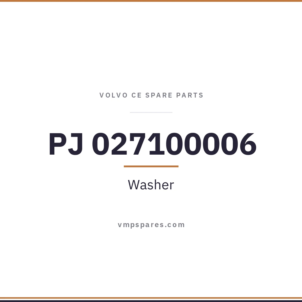 PJ 027100006 – Washer
