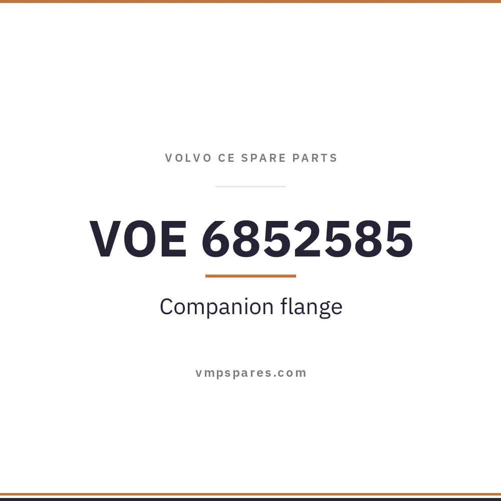 VOE 6852585 – Companion flange