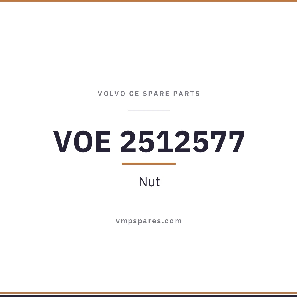 VOE 2512577 – Nut