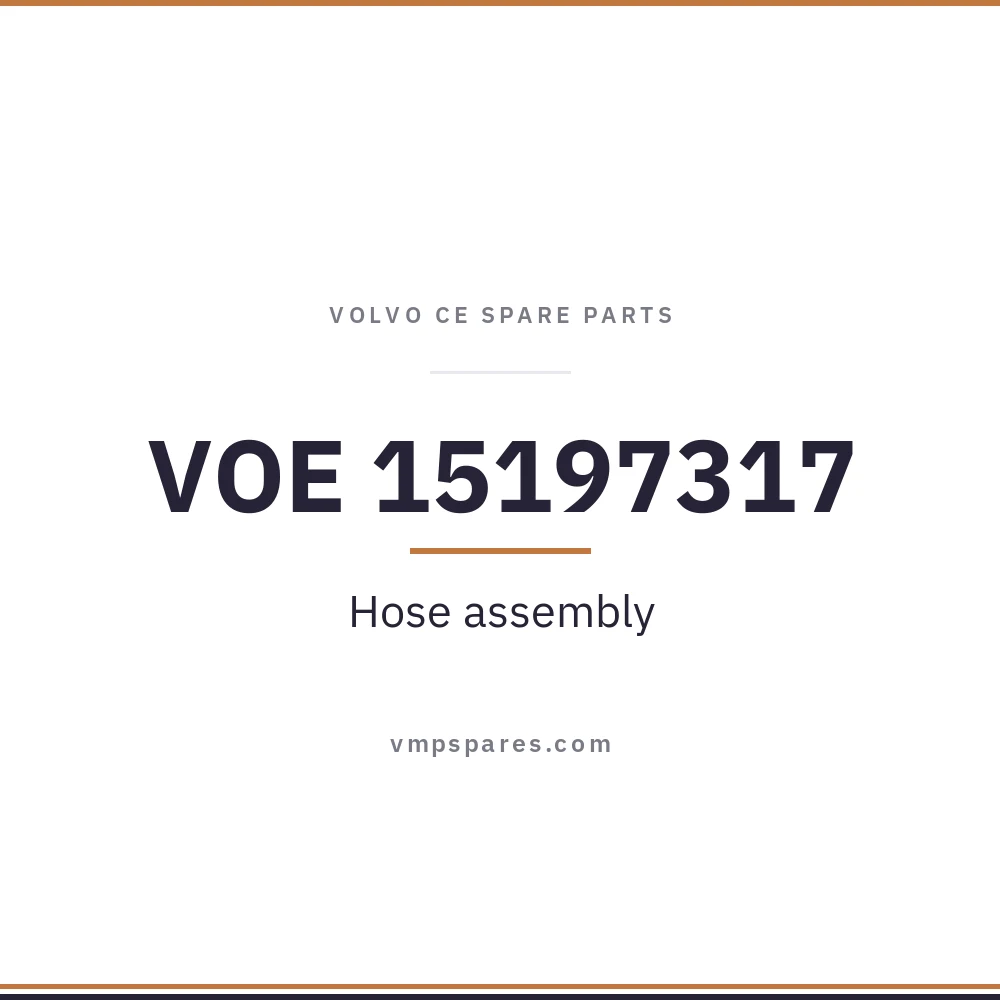 VOE 15197317 – Hose assembly
