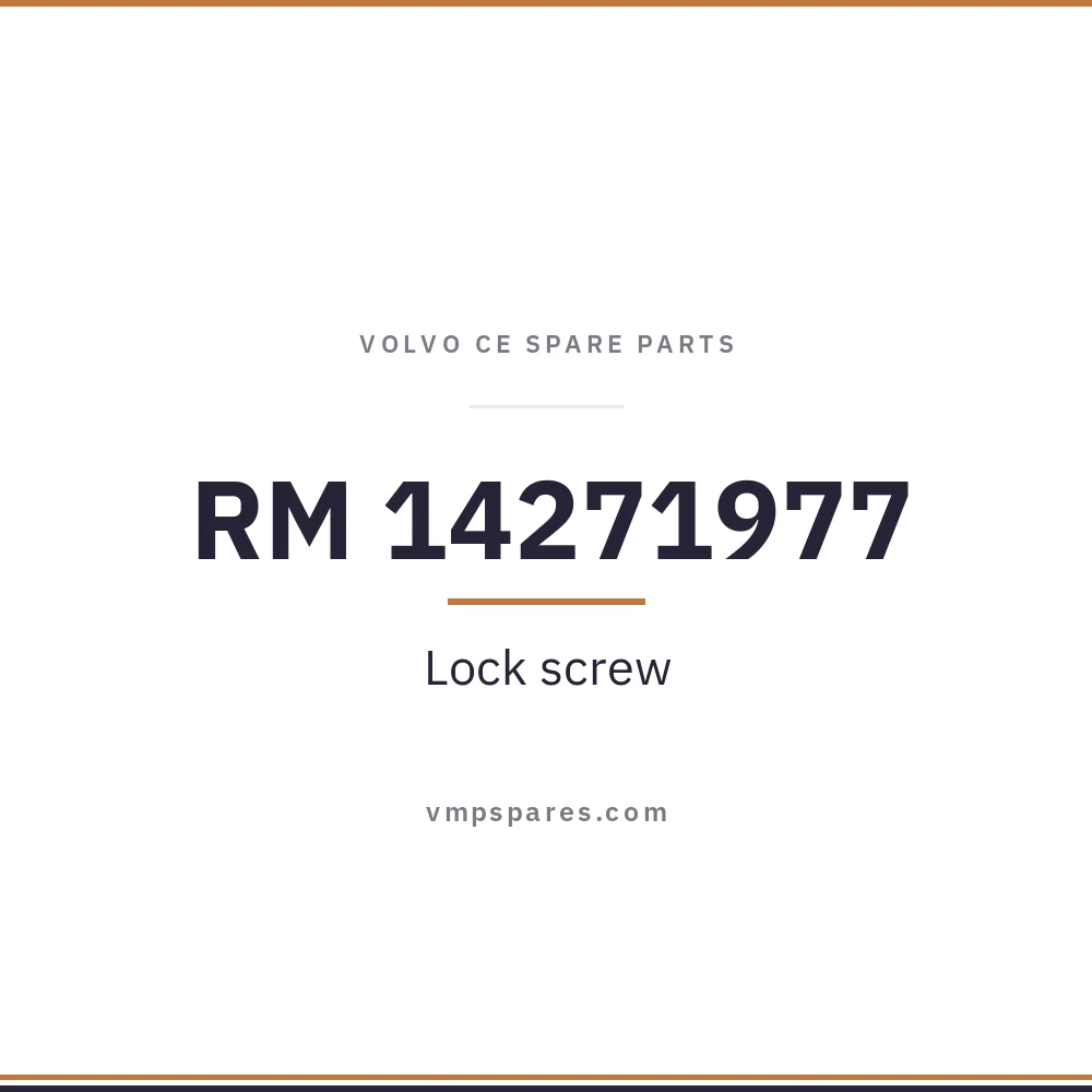 RM 14271977 – Lock screw
