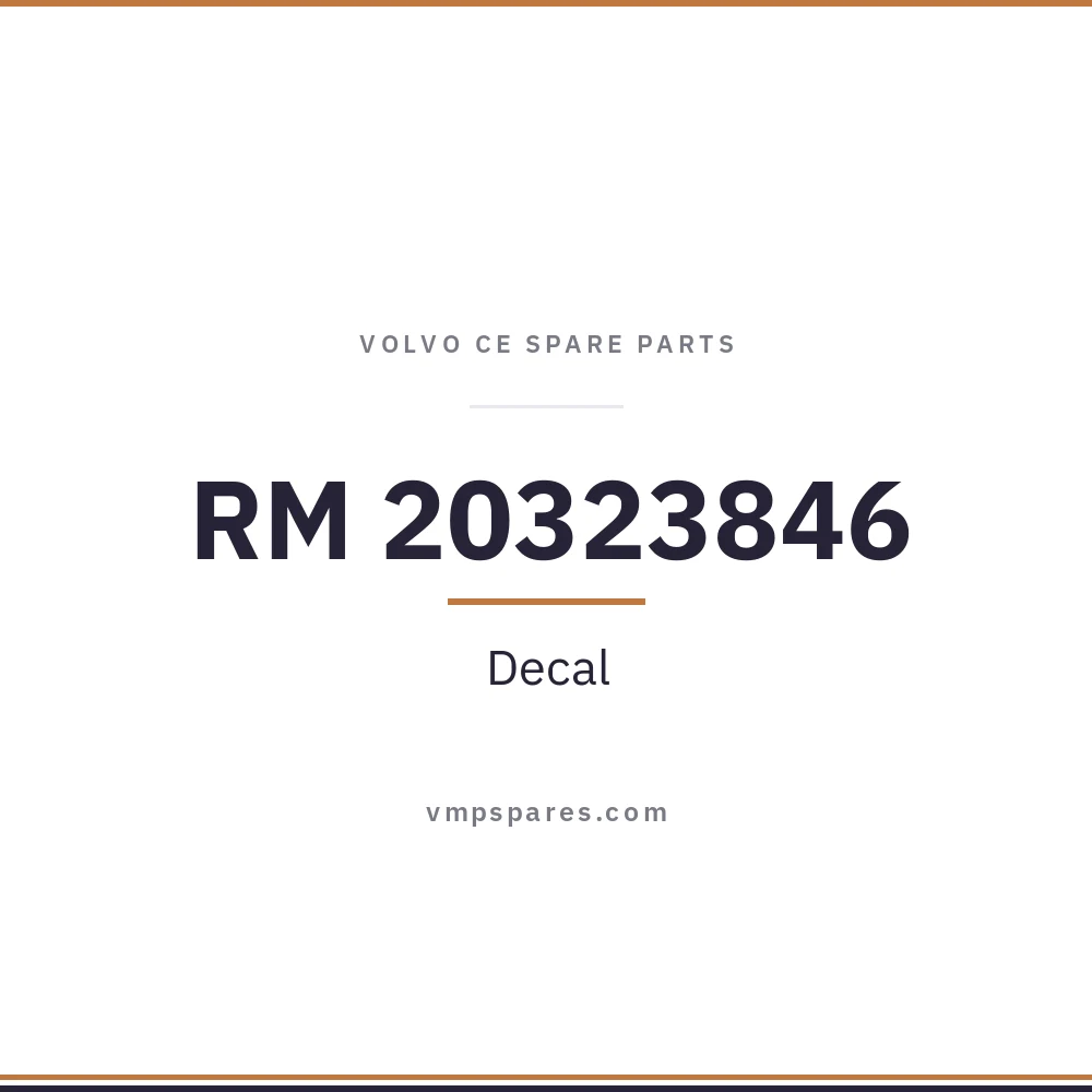 RM 20323846 – Decal