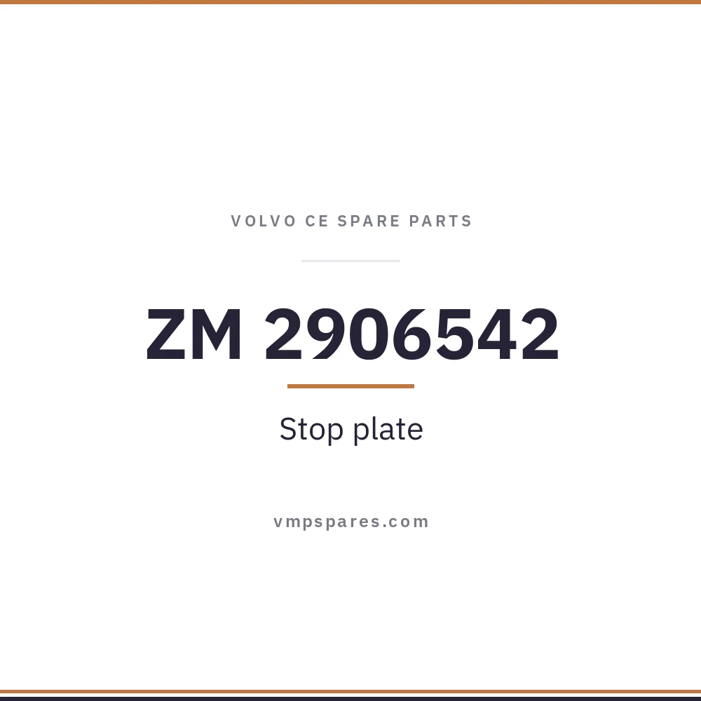 ZM 2906542 – Stop plate