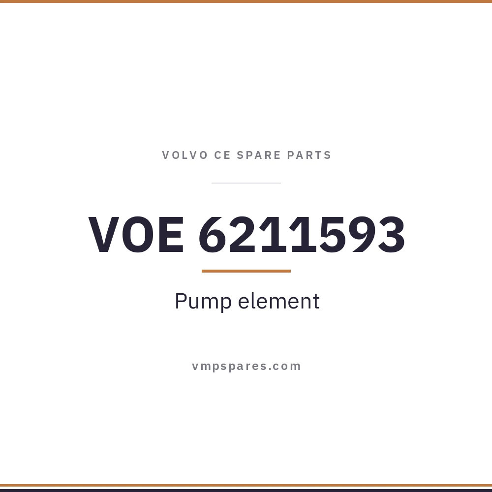 VOE 6211593 – Pump element