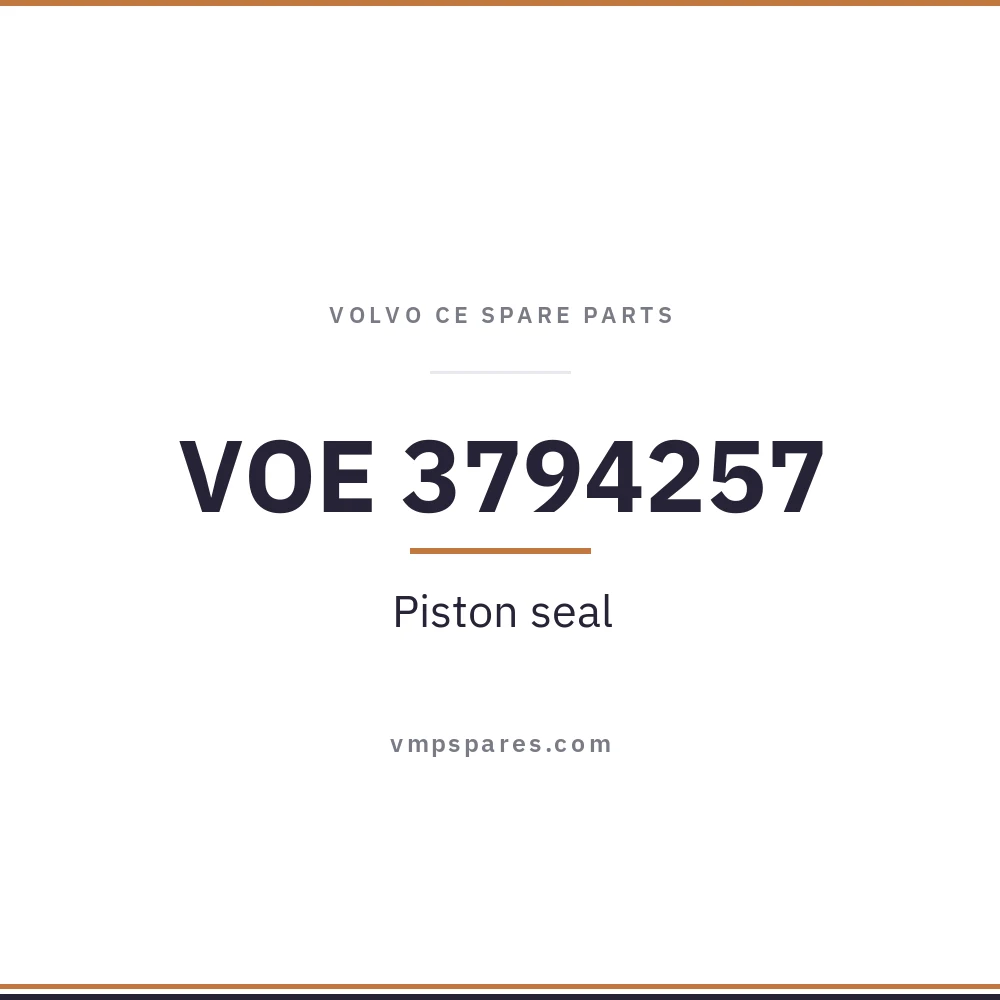 VOE 3794257 – Piston seal