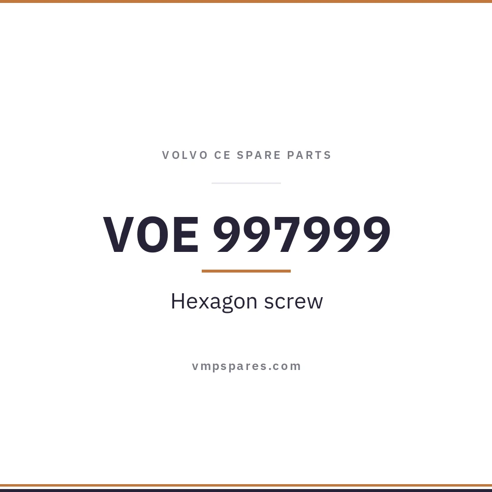 VOE 997999 – Hexagon screw