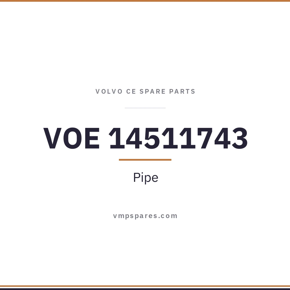 VOE 14511743 – Pipe