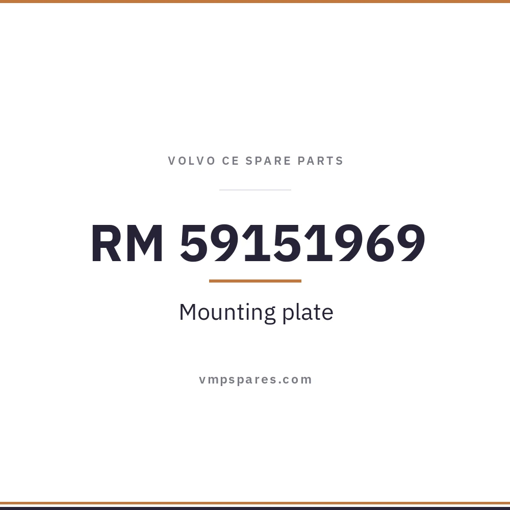 RM 59151969 – Mounting plate